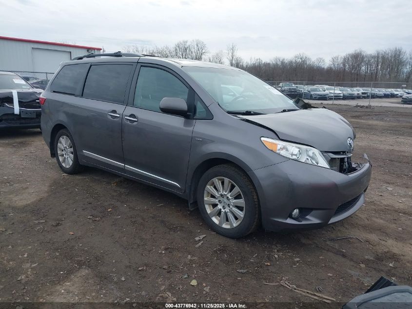 TOYOTA SIENNA XLE PREMIUM 7 PASSENGER