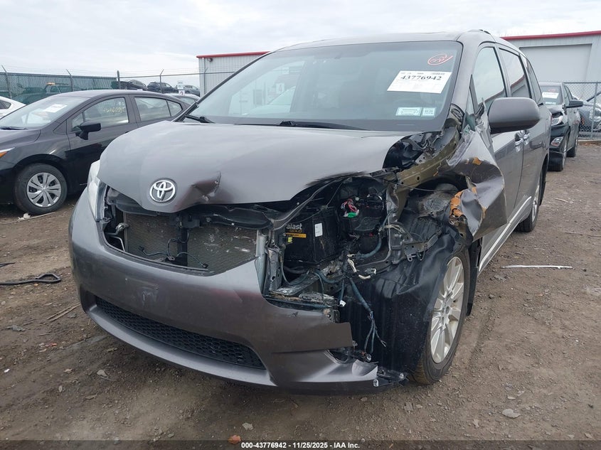 2016 Toyota Sienna Xle Premium 7 Passenger VIN: 5TDDK3DC1GS138414 Lot: 43776942