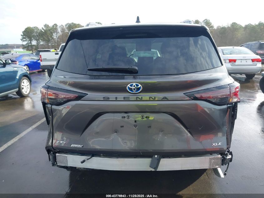 2025 Toyota Sienna Xle VIN: 5TDJRKEC0SS268149 Lot: 43776943
