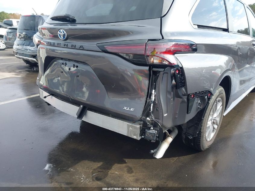 2025 Toyota Sienna Xle VIN: 5TDJRKEC0SS268149 Lot: 43776943