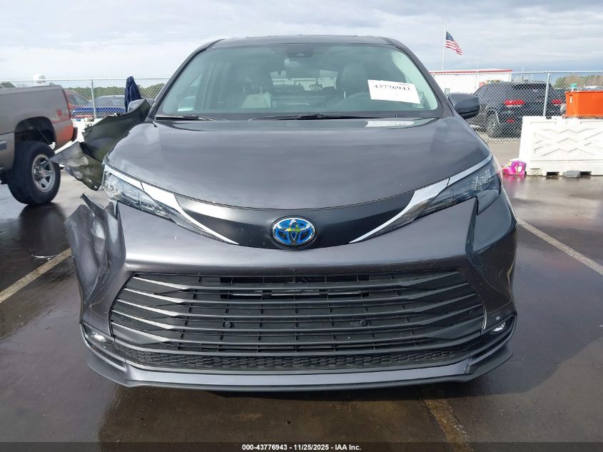 2025 Toyota Sienna Xle VIN: 5TDJRKEC0SS268149 Lot: 43776943