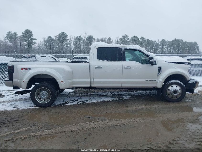 2018 Ford Super Duty F-450 Drw Platinum VIN: 1FT8W4DT4JEC54120 Lot: 43776959