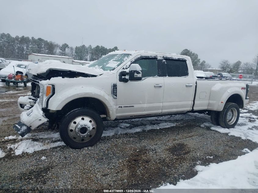 2018 Ford Super Duty F-450 Drw Platinum VIN: 1FT8W4DT4JEC54120 Lot: 43776959