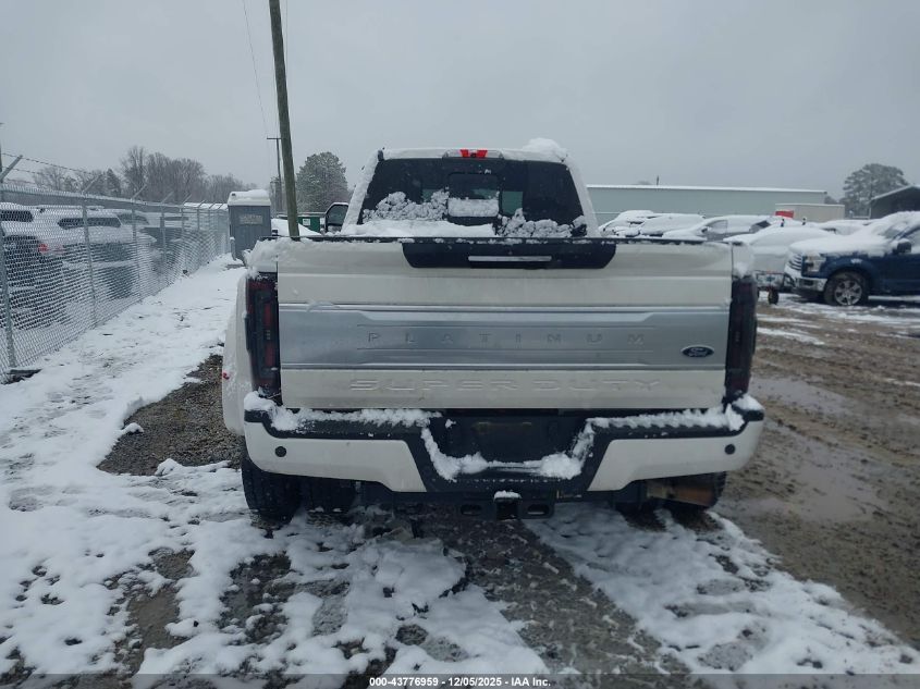 2018 Ford Super Duty F-450 Drw Platinum VIN: 1FT8W4DT4JEC54120 Lot: 43776959