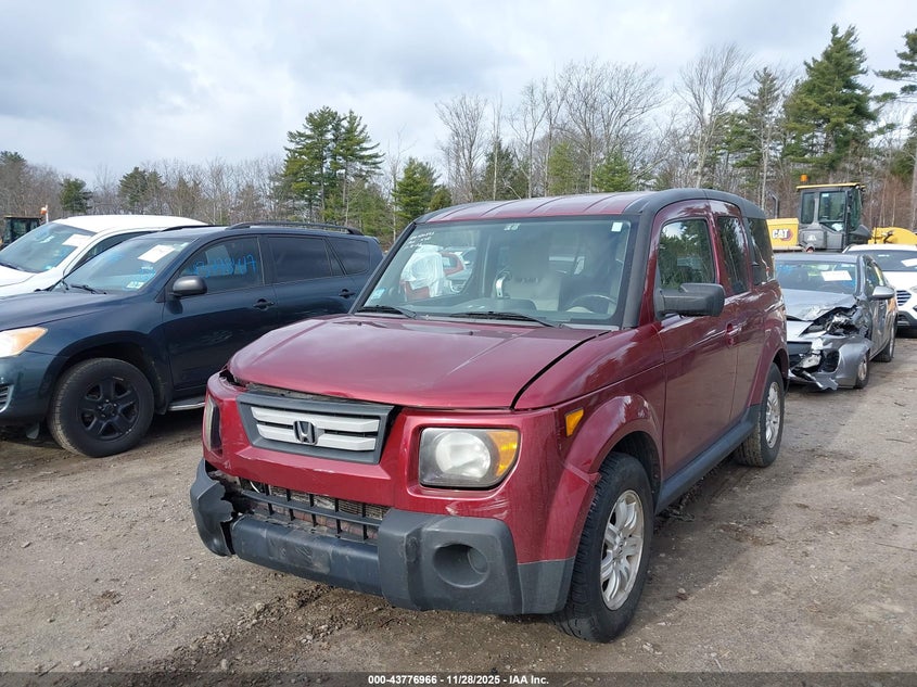 2008 Honda Element Ex VIN: 5J6YH28758L012643 Lot: 43776966