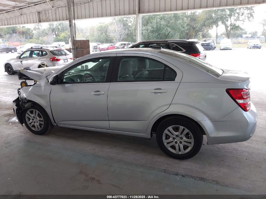 2020 Chevrolet Sonic Fwd Ls VIN: 1G1JB5SB9L4117009 Lot: 43777023