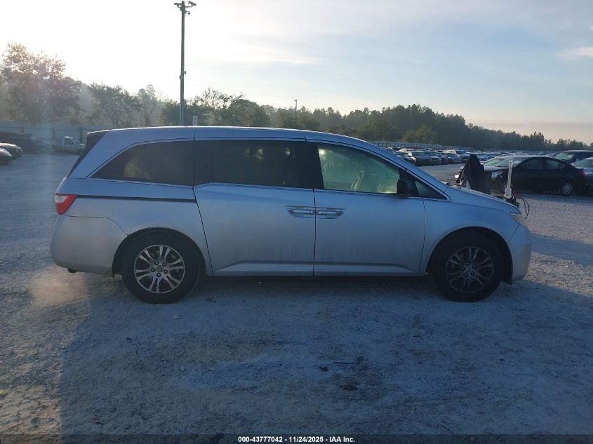 2012 Honda Odyssey Ex-L VIN: 5FNRL5H60CB003751 Lot: 43777042
