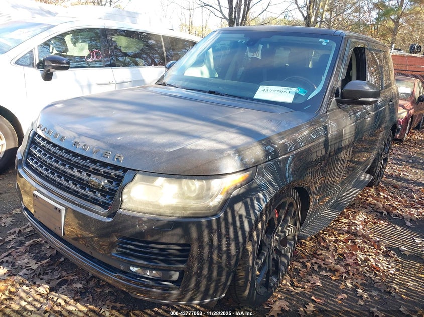 SALGS2DF3DA113176 2013 LAND ROVER RANGE ROVER photo no. 2