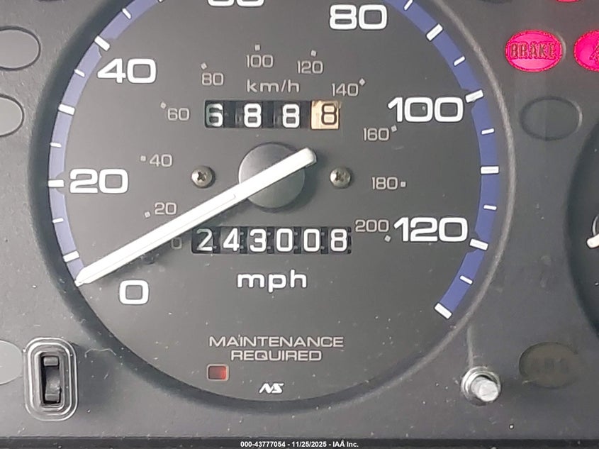 1998 Honda Civic Ex VIN: 1HGEJ8242WL045791 Lot: 43777054