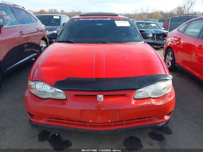 2004 Chevrolet Monte Carlo Supercharged Ss VIN: 2G1WZ121749337345 Lot: 43777098