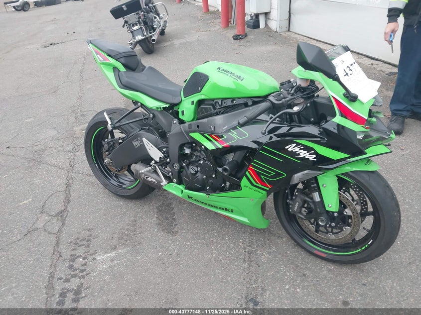 2024 Kawasaki Zx636 K VIN: JKBZXJK14RA003656 Lot: 43777148