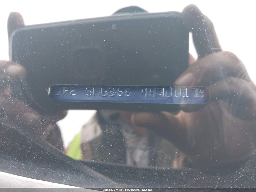 2009 Subaru Forester 2.5X VIN: JF2SH63689H700174 Lot: 43777158