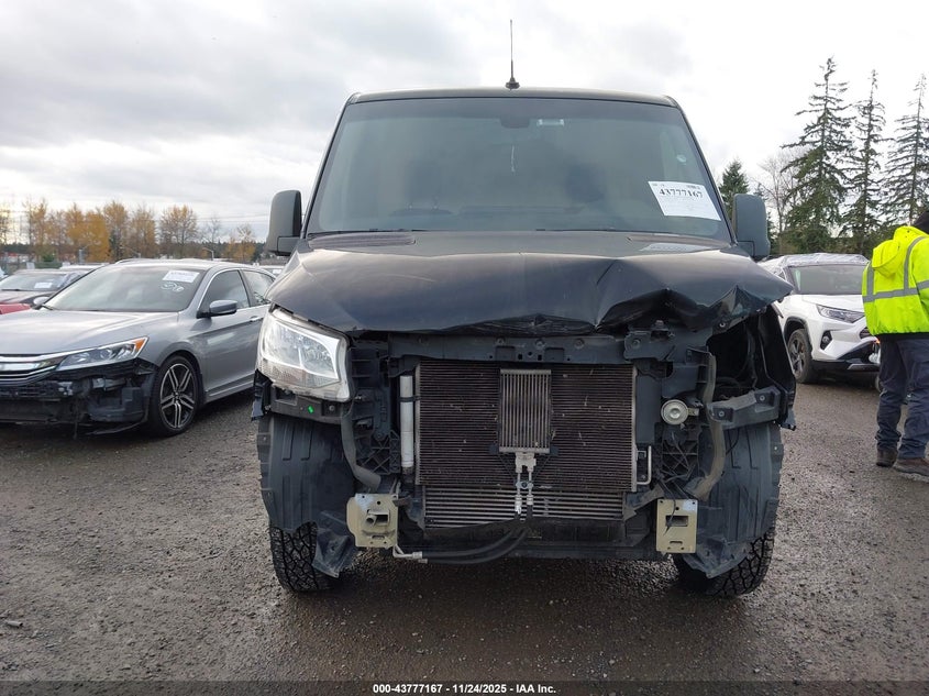 2019 Mercedes-Benz Sprinter 2500 High Roof I4/Standard Roof I4 VIN: WD4PF0ED1KT016045 Lot: 43777167