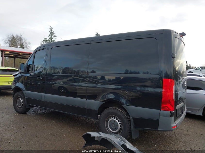 2019 Mercedes-Benz Sprinter 2500 High Roof I4/Standard Roof I4 VIN: WD4PF0ED1KT016045 Lot: 43777167
