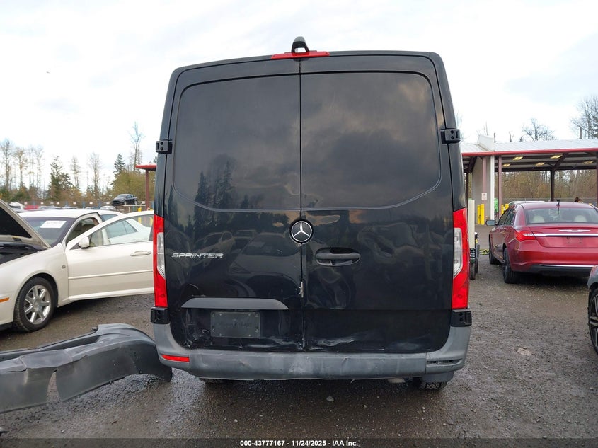 2019 Mercedes-Benz Sprinter 2500 High Roof I4/Standard Roof I4 VIN: WD4PF0ED1KT016045 Lot: 43777167