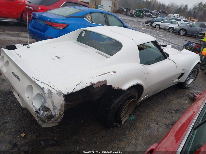 1975 Chevrolet Corvette VIN: 1Z37J4S422825 Lot: 43777173