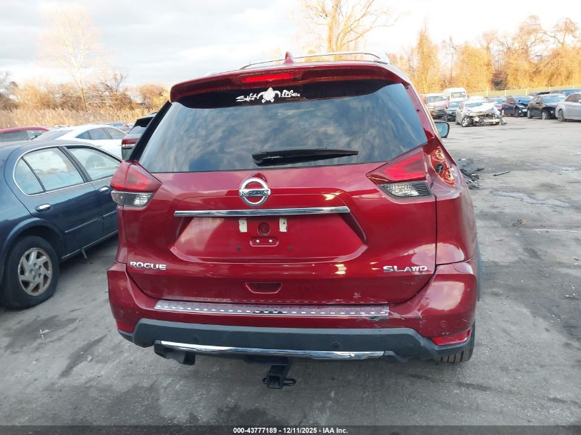 2019 Nissan Rogue Sl VIN: 5N1AT2MV0KC791284 Lot: 43777189