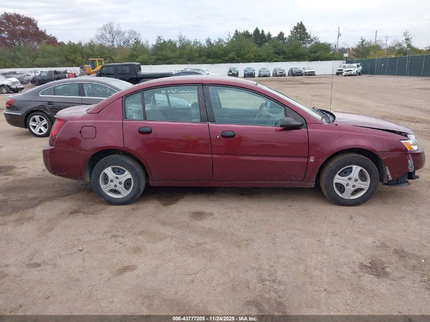 2003 Saturn Ion 1 VIN: 1G8AG52F03Z169878 Lot: 43777205