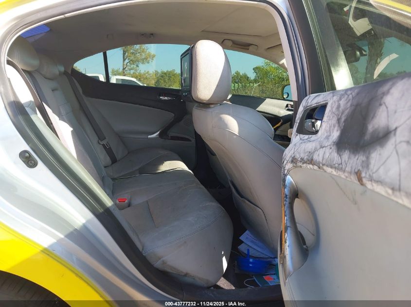 2006 Lexus Is 250 VIN: JTHBK262X65019852 Lot: 43777232