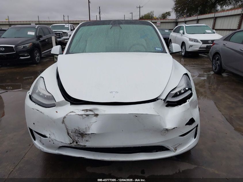 2021 Tesla Model Y Long Range Dual Motor All-Wheel Drive VIN: 5YJYGDEE8MF283457 Lot: 43777305