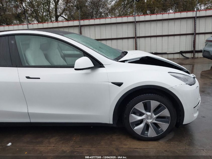 2021 Tesla Model Y Long Range Dual Motor All-Wheel Drive VIN: 5YJYGDEE8MF283457 Lot: 43777305