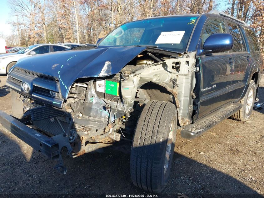 2005 Toyota 4Runner Sr5 Sport V8 VIN: JTEBT14R058024432 Lot: 43777339