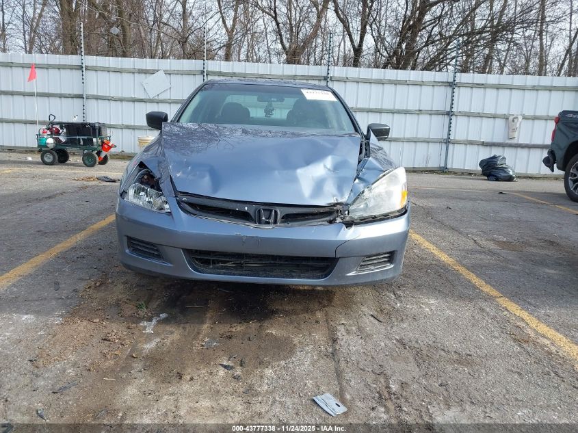 2007 Honda Accord 3.0 Se VIN: 1HGCM664X7A054619 Lot: 43777338