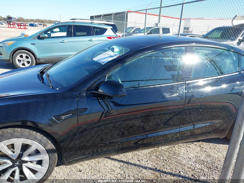 2023 Tesla Model 3 Rear-Wheel Drive VIN: 5YJ3E1EA8PF437990 Lot: 43777368