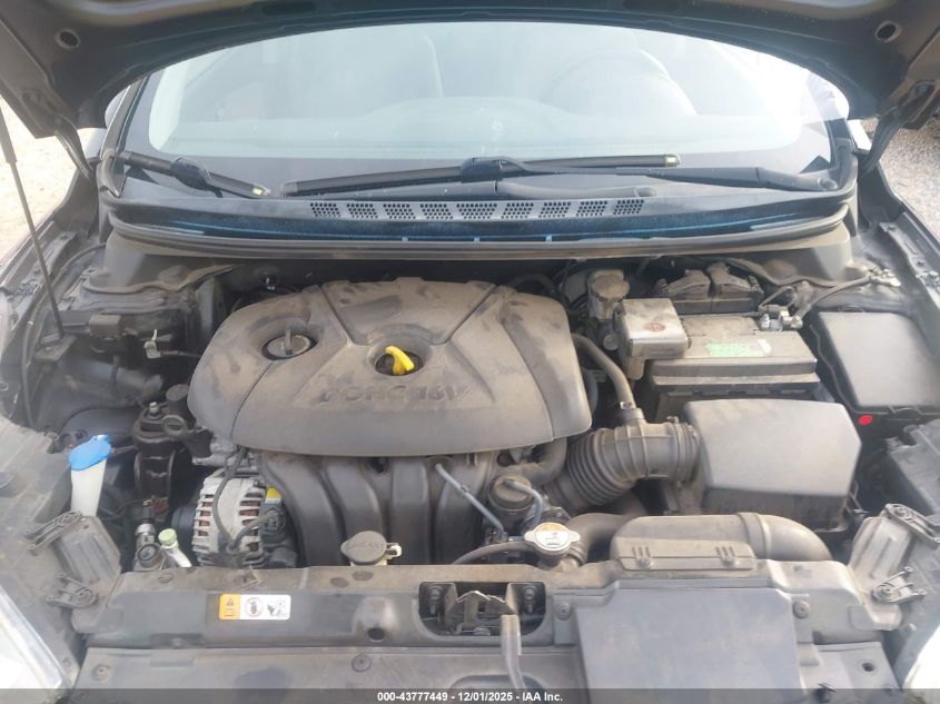 2013 Hyundai Elantra Gls VIN: 5NPDH4AE8DH407326 Lot: 43777449