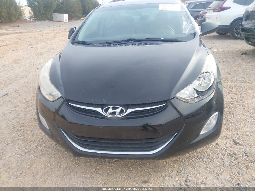 2013 Hyundai Elantra Gls VIN: 5NPDH4AE8DH407326 Lot: 43777449