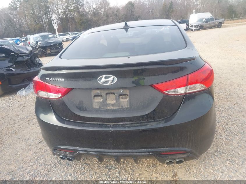 2013 Hyundai Elantra Gls VIN: 5NPDH4AE8DH407326 Lot: 43777449