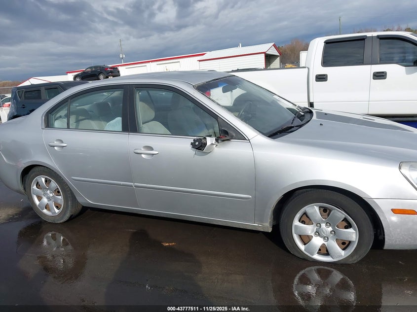 2008 Kia Optima Lx VIN: KNAGE123985211769 Lot: 43777511