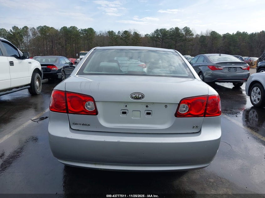 2008 Kia Optima Lx VIN: KNAGE123985211769 Lot: 43777511