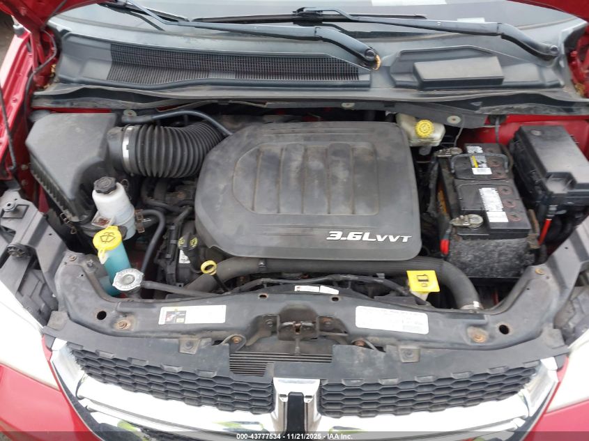 2013 Dodge Grand Caravan Sxt VIN: 2C4RDGCG0DR686002 Lot: 43777534