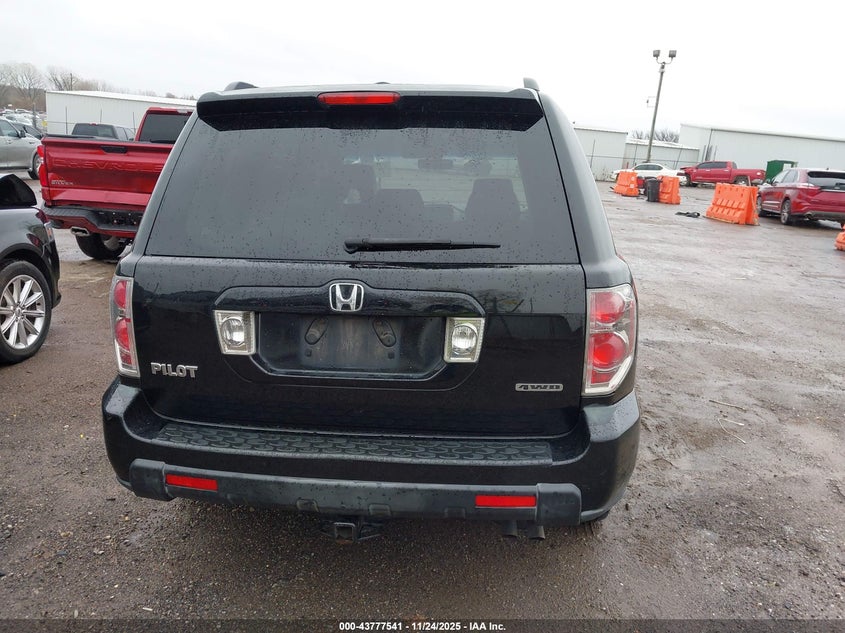2007 Honda Pilot Ex-L VIN: 5FNYF18617B007518 Lot: 43777541