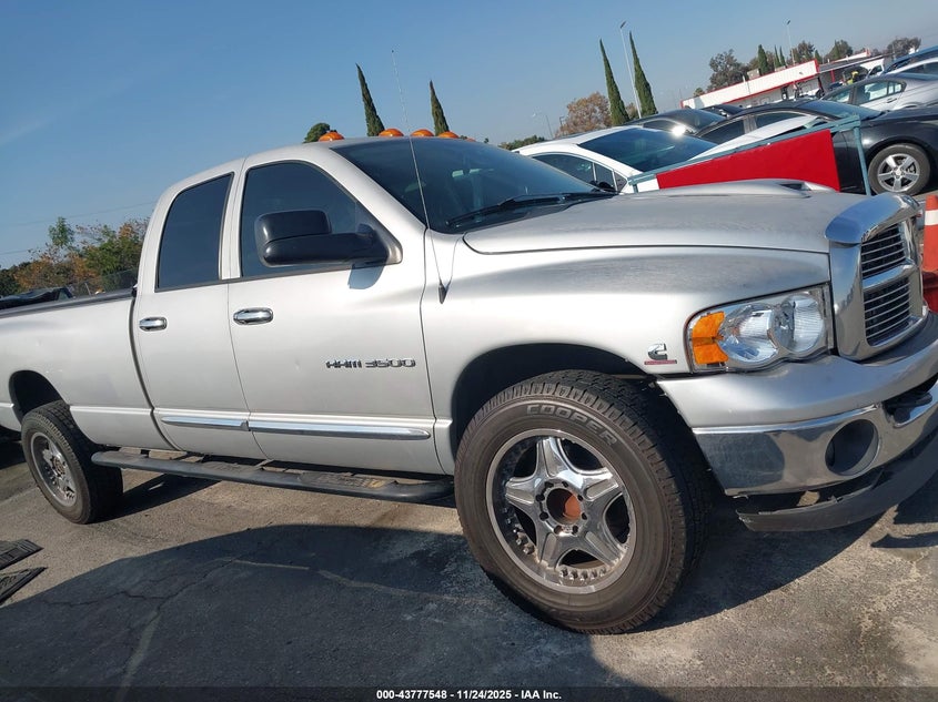 2005 Dodge Ram 3500 Slt/Laramie VIN: 3D7LR38C15G776214 Lot: 43777548
