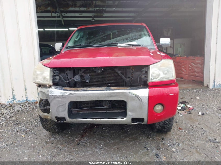 2005 Nissan Titan Se VIN: 1N6BA07BX5N561357 Lot: 43777568