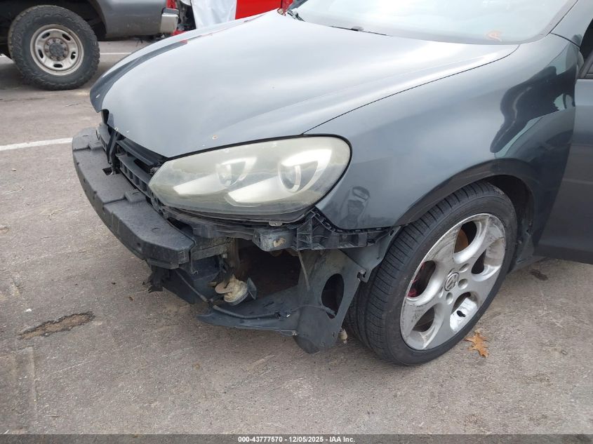 2010 Volkswagen Gti 2-Door VIN: WVWEV7AJ2AW329823 Lot: 43777570