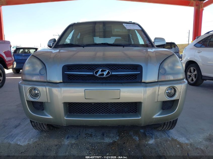 2007 Hyundai Tucson Limited/Se VIN: KM8JN12D87U620685 Lot: 43777577