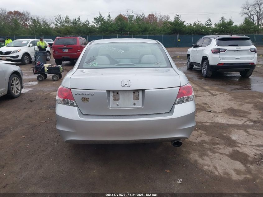 2008 Honda Accord 2.4 Lx-P VIN: 1HGCP26468A104255 Lot: 43777579