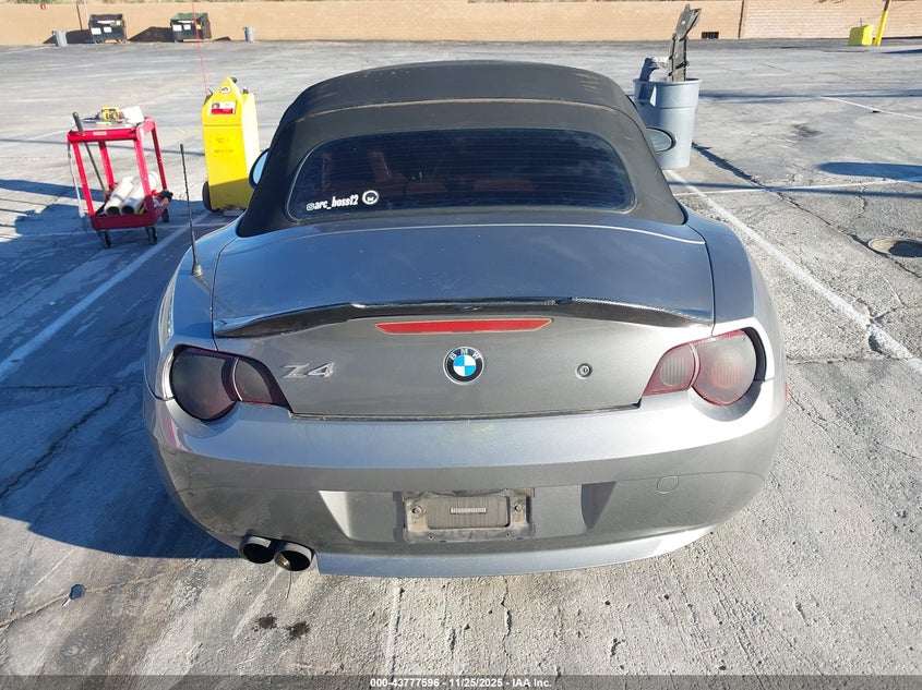 2004 BMW Z4 3.0I VIN: 4USBT53594LU07995 Lot: 43777596