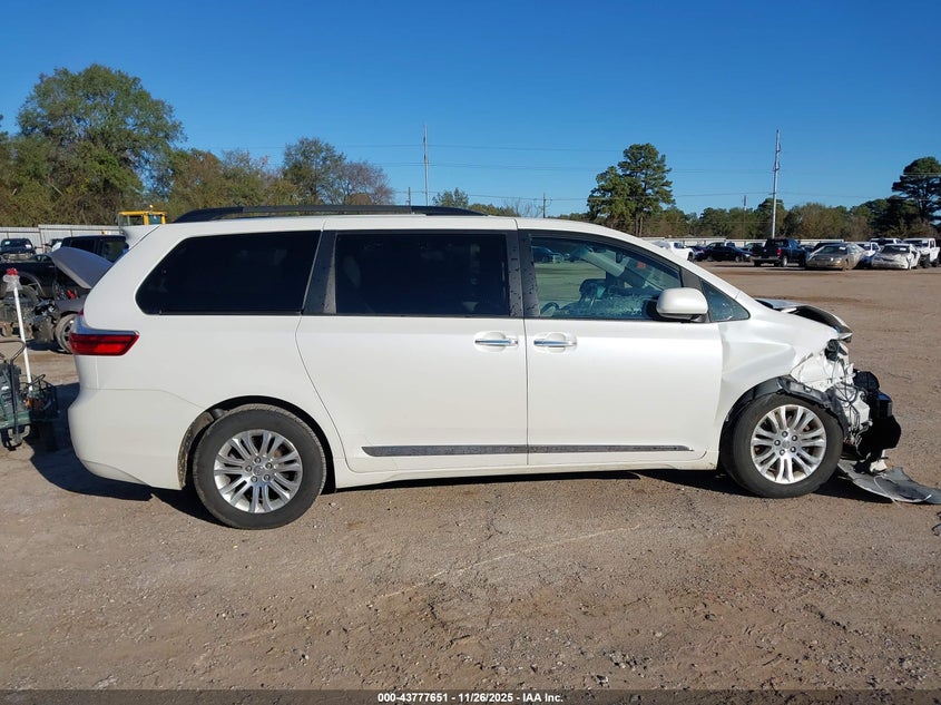 2015 Toyota Sienna Xle 8 Passenger VIN: 5TDYK3DC3FS688956 Lot: 43777651