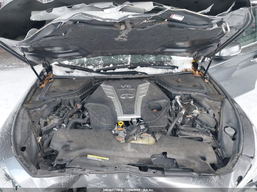 2018 Infiniti Q50 3.0T Luxe/3.0T Sport VIN: JN1EV7AR9JM611509 Lot: 43777684