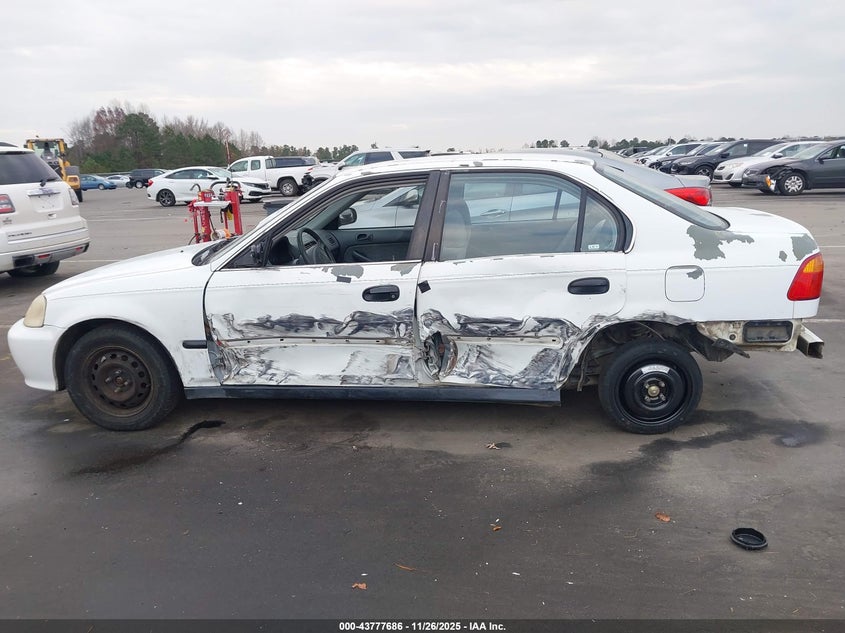 1999 Honda Civic Lx VIN: 2HGEJ6679XH560794 Lot: 43777686