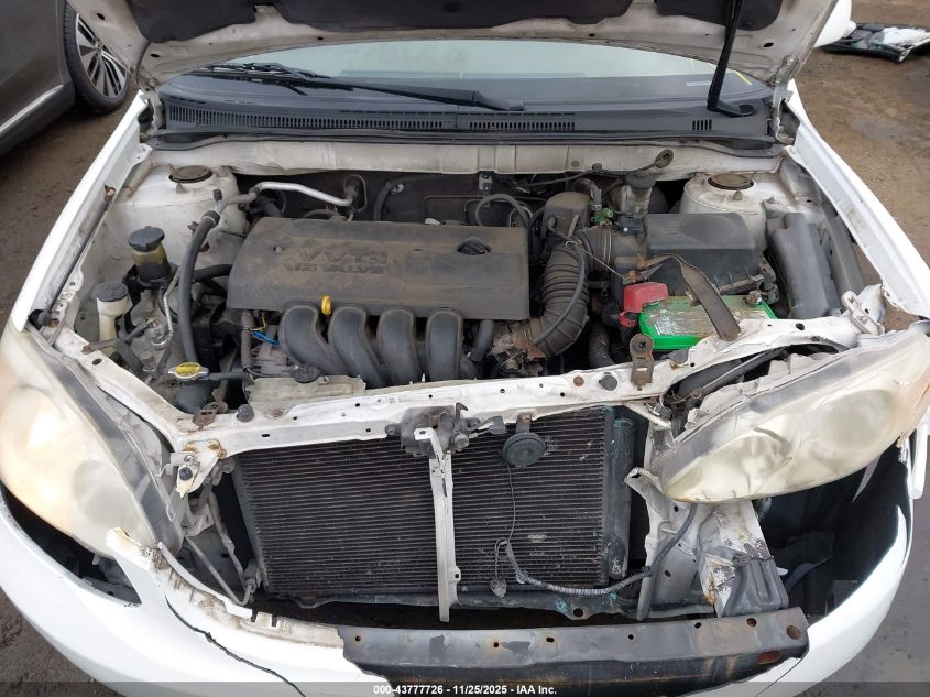 2004 Toyota Corolla Le VIN: 2T1BR32E14C267457 Lot: 43777726