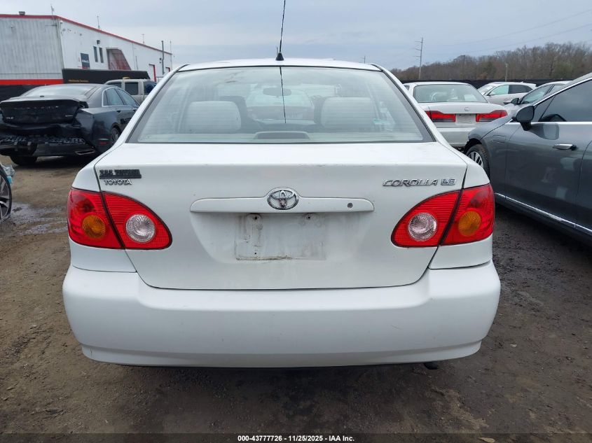 2004 Toyota Corolla Le VIN: 2T1BR32E14C267457 Lot: 43777726