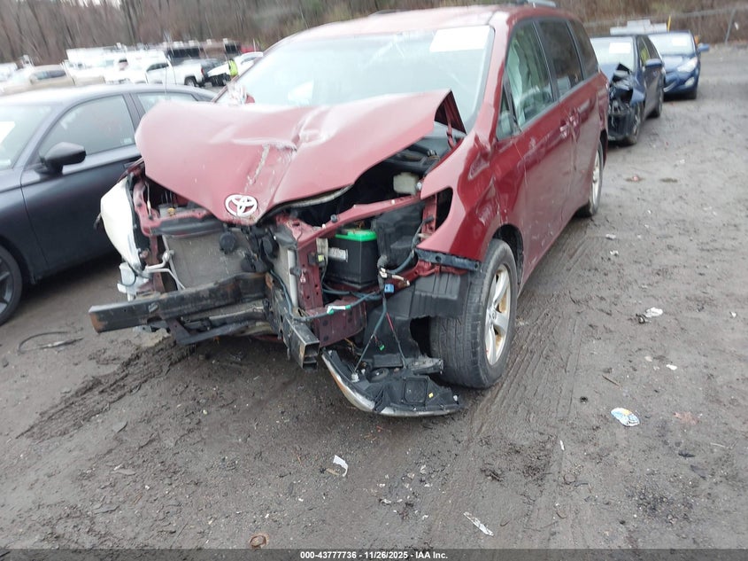 2011 Toyota Sienna Le V6 VIN: 5TDKK3DC8BS149832 Lot: 43777736