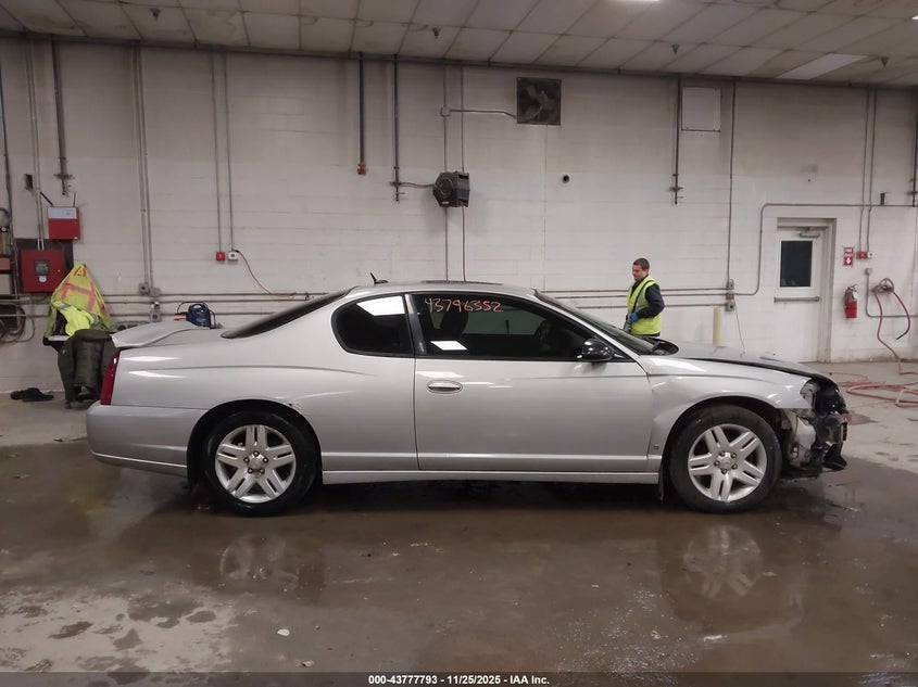 2007 Chevrolet Monte Carlo Lt VIN: 2G1WK15K679163054 Lot: 43777793