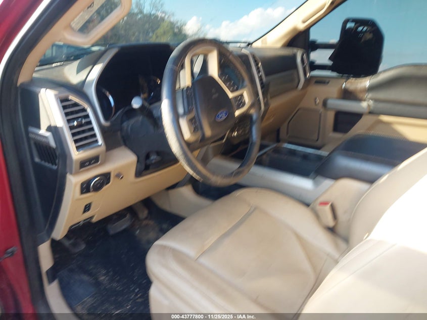 2017 Ford F-250 Lariat VIN: 1FT7W2BT2HEB88437 Lot: 43777800