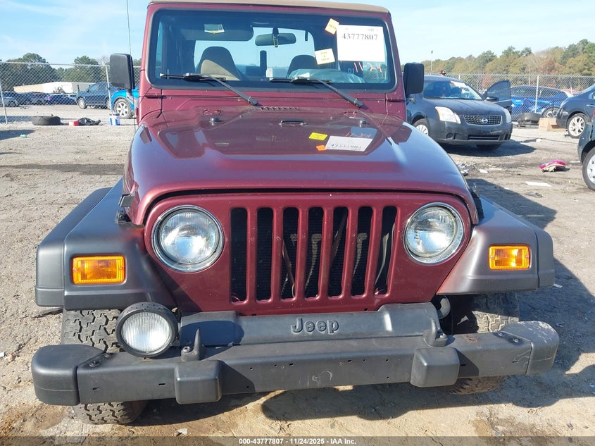 2002 Jeep Wrangler Sport VIN: 1J4FA49SX2P713303 Lot: 43777807